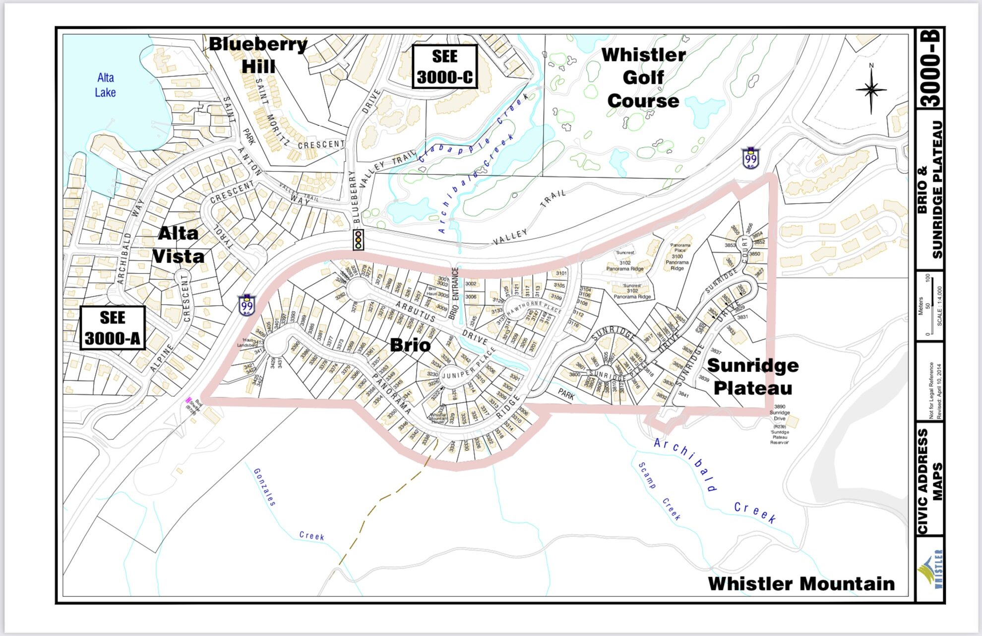 Sunridge civic address