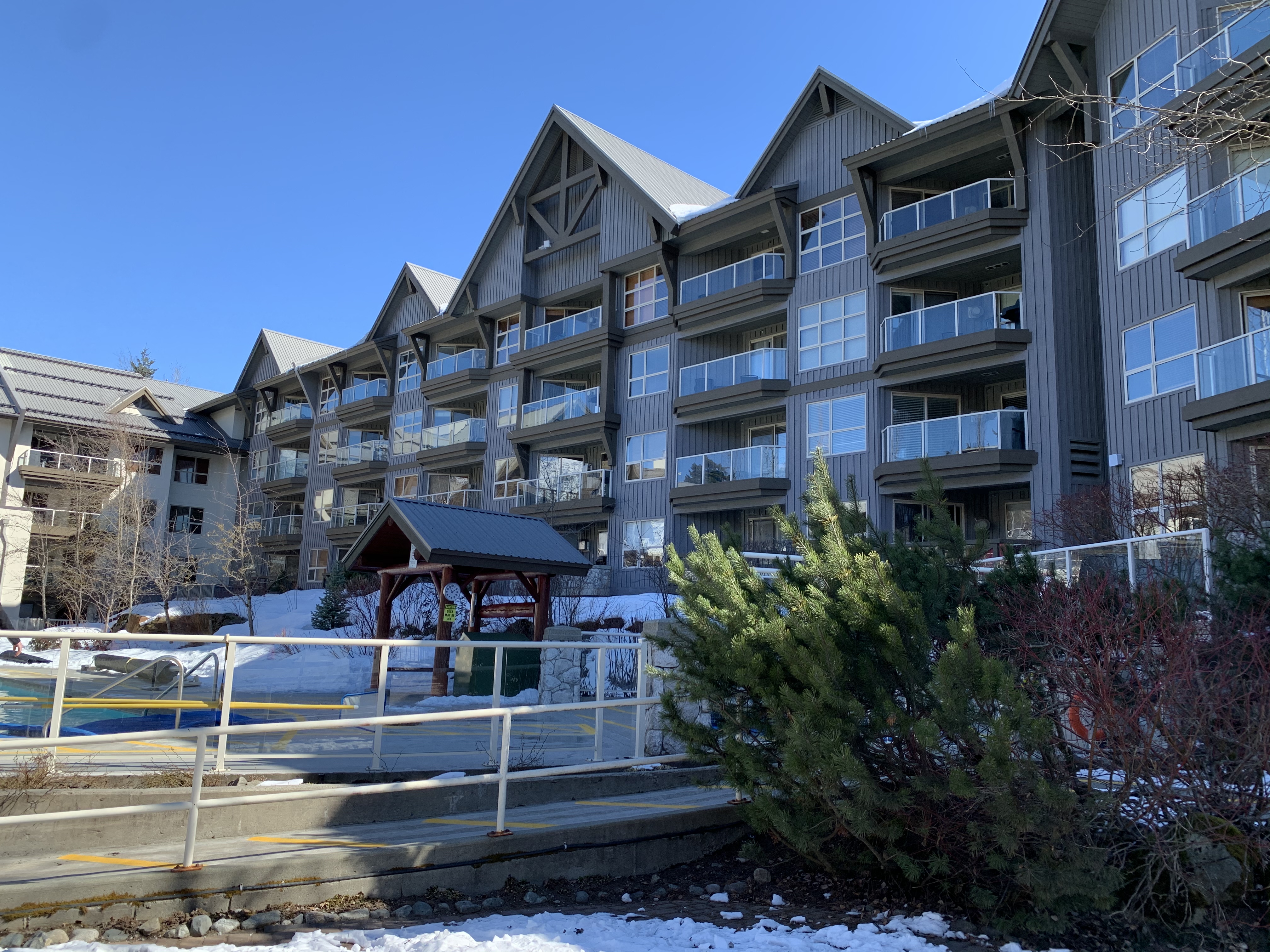 Aspens west facing condos
