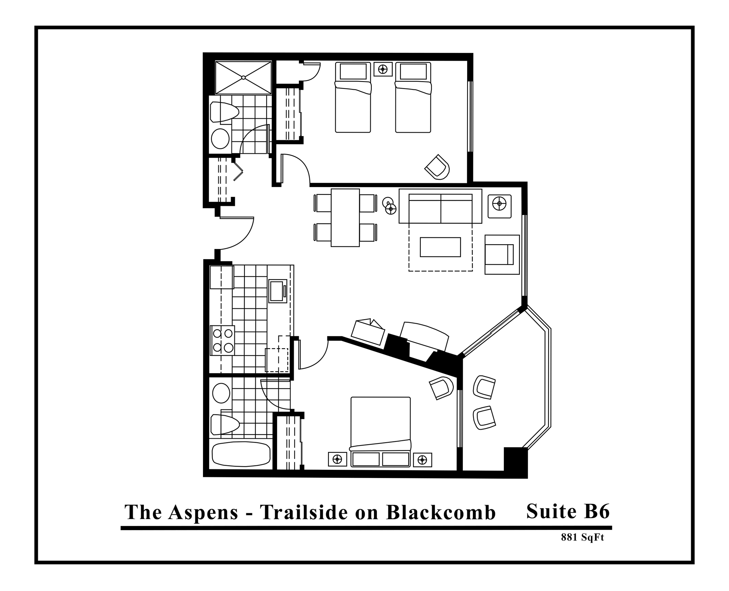 Aspens-Suite-type-B6-2-Bedrooms