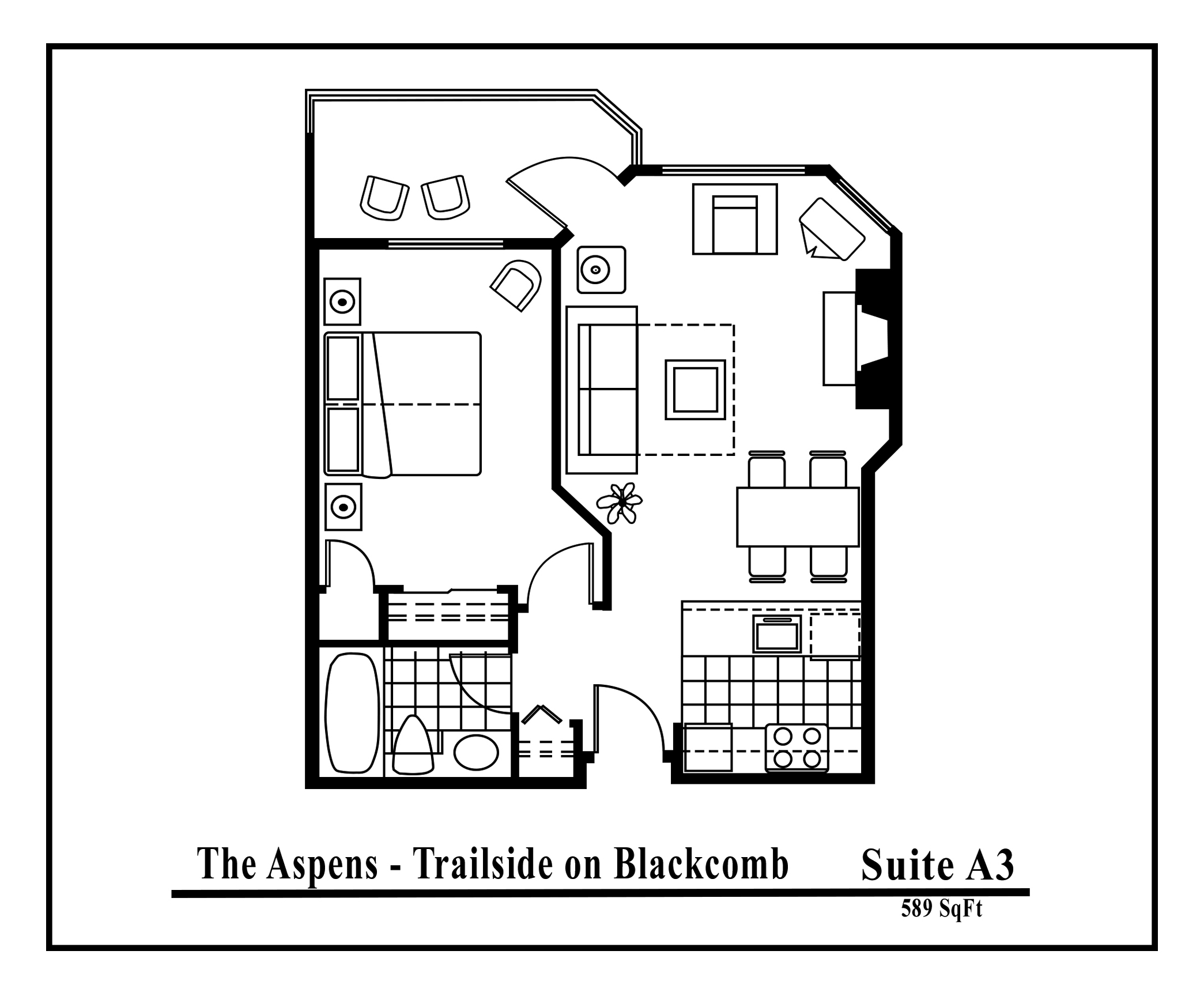 Aspens-suite-type-A3-1 Bedroom