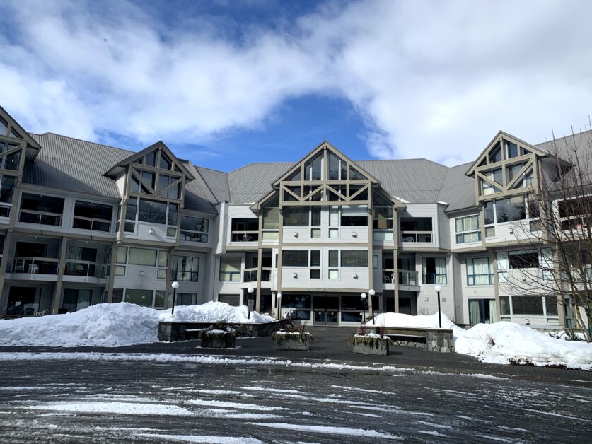 Greystone Lodge main front entrance