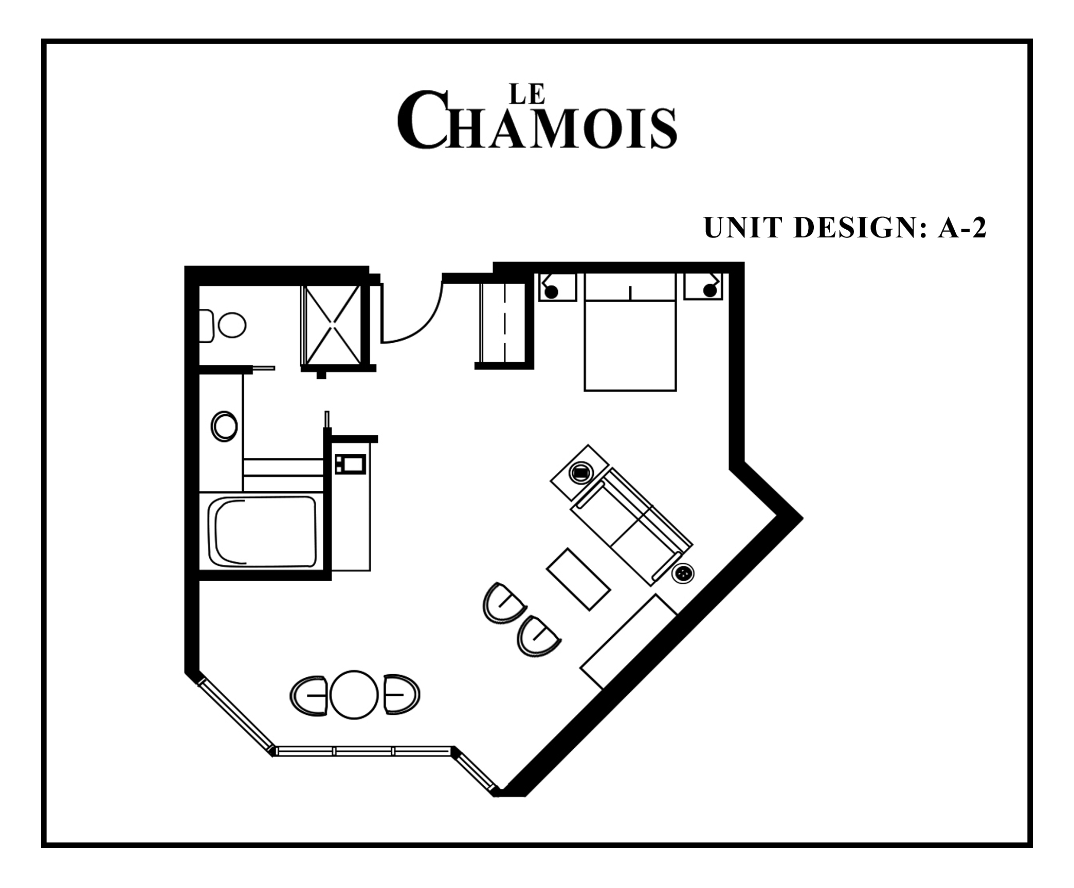 Le-Chamois-Suite A2 floor plan