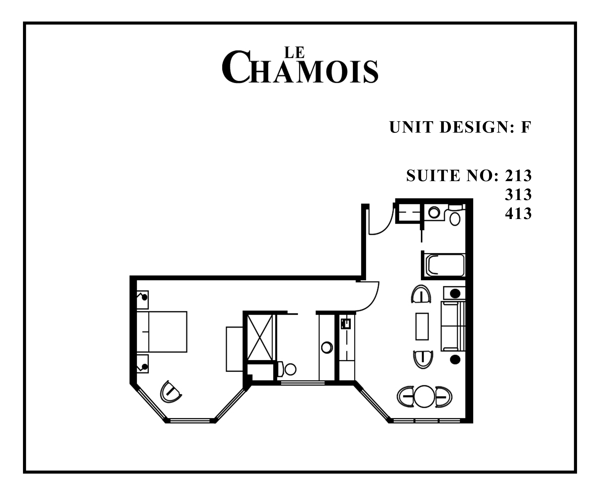 Le-Chamois-Suite-F floor plan