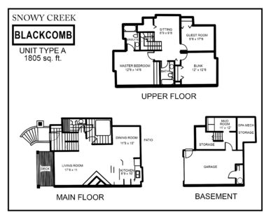 Snowy-Creek-Type-A floor plan