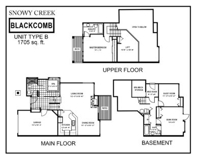 Snowy-Creek-Type-B floor plan
