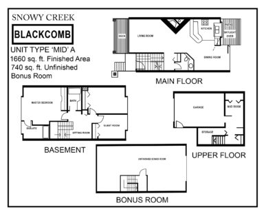 Snowy-Creek-Type-MID A floor plan