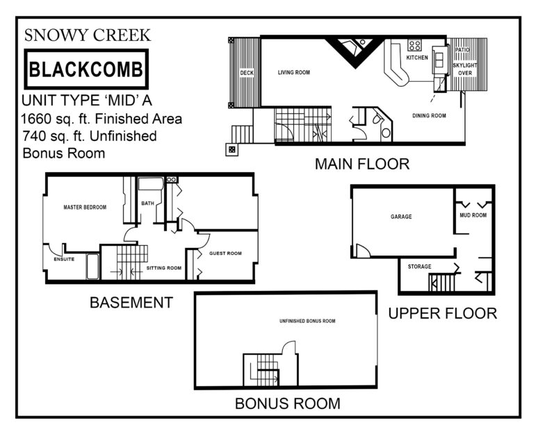 Snowy-Creek-Type-MID A floor plan