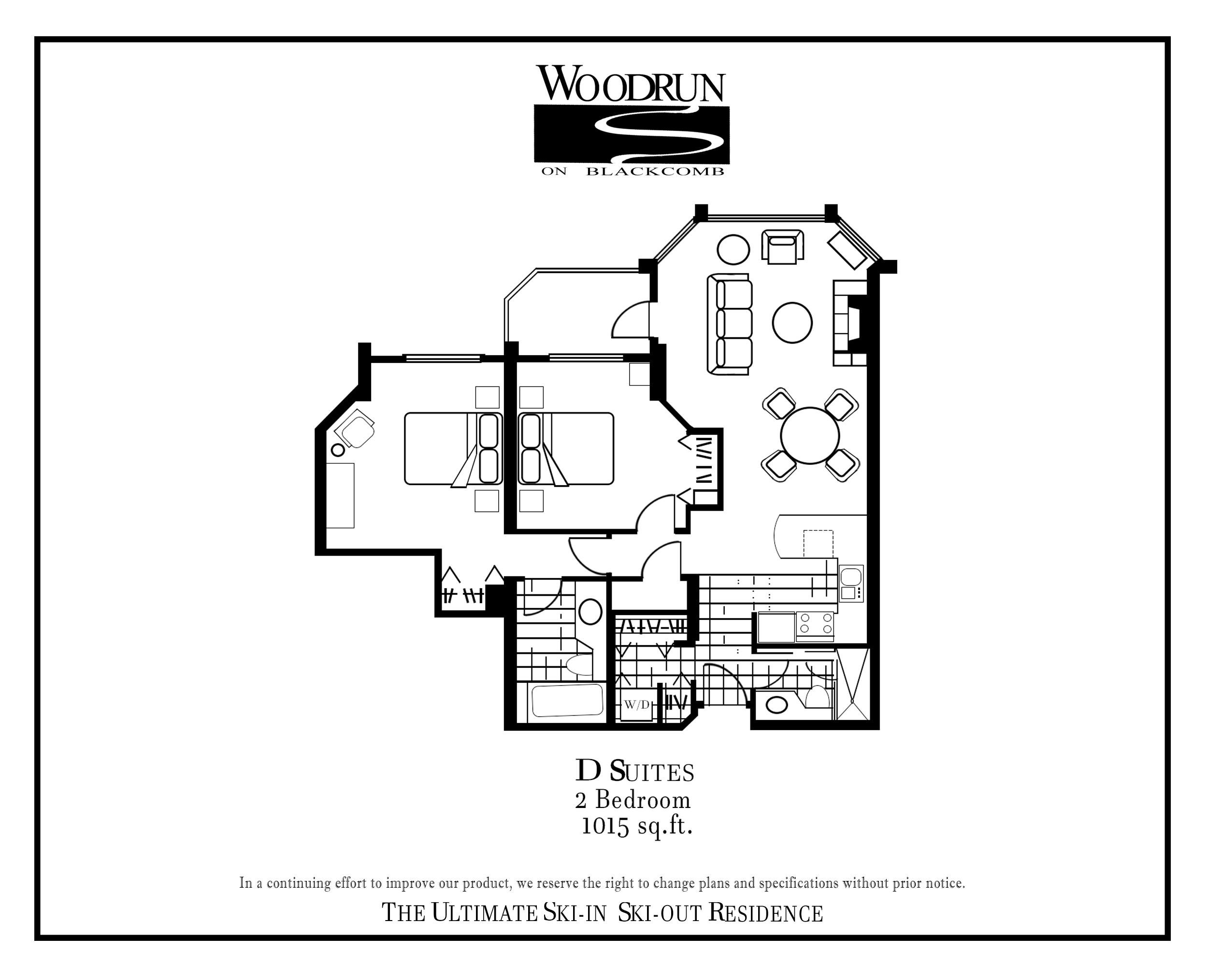 Woodrun Suite D floor plan