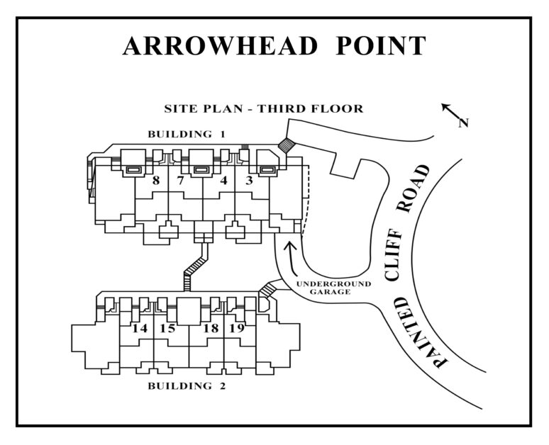 site plan arrowhead-Third-Floor---Numbers