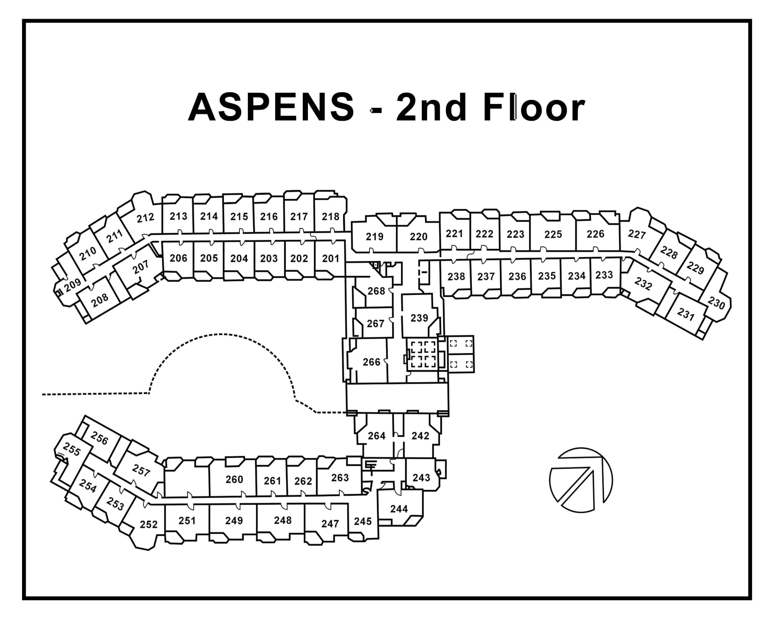 Aspens-2ndFloor-Numbers-only
