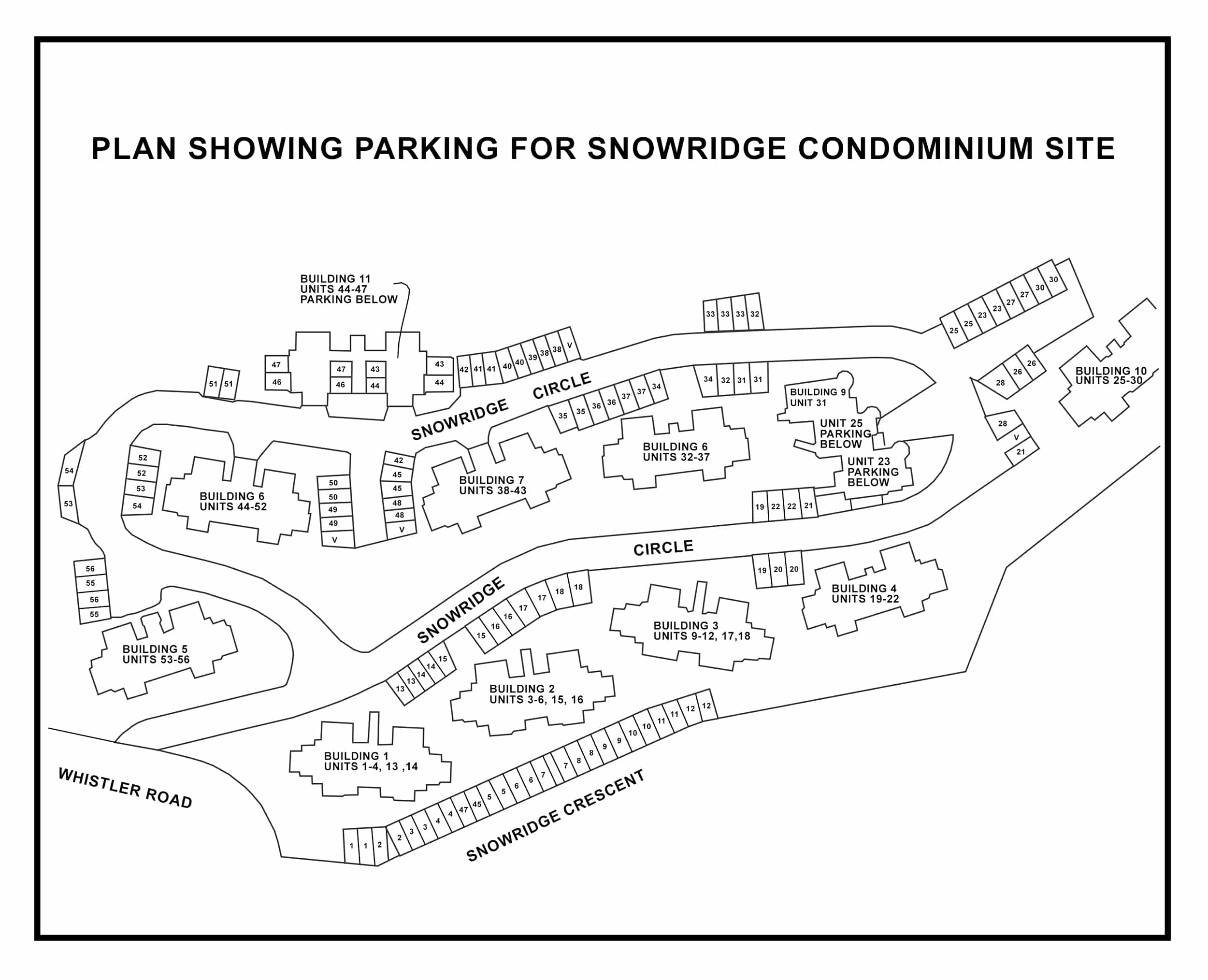 SNOWRIDGE-PARKING plan